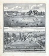 E. R. Wicks, William M. Brearley, Stock Farm, Residence, Meriden, Ophir, La Salle County, La Salle County 1876